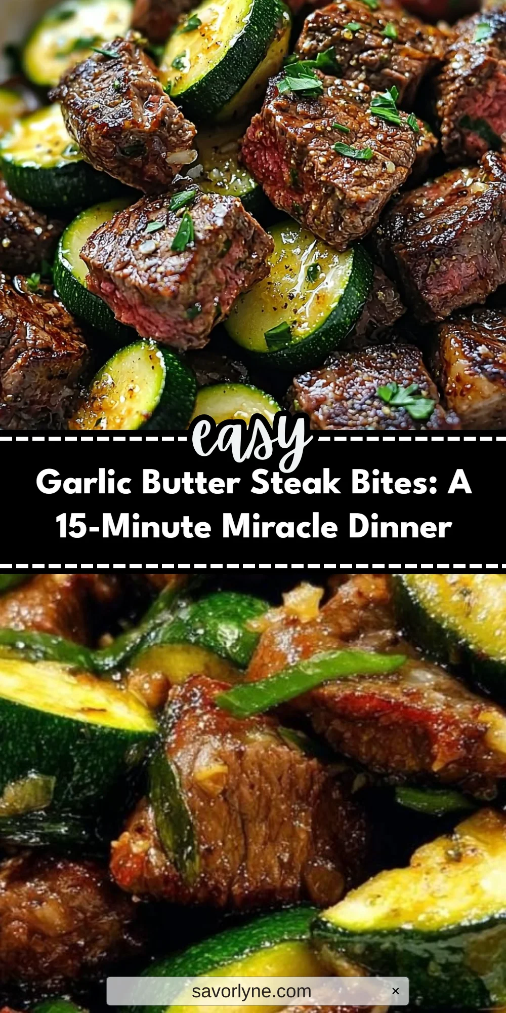 Garlic Butter Steak Bites: A 15-Minute Miracle Dinner