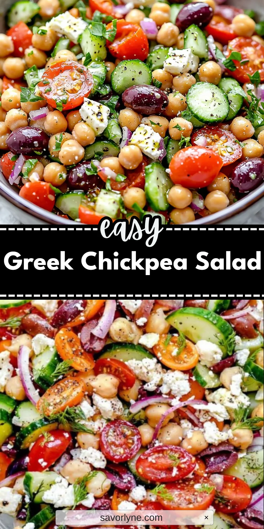 Greek Chickpea Salad