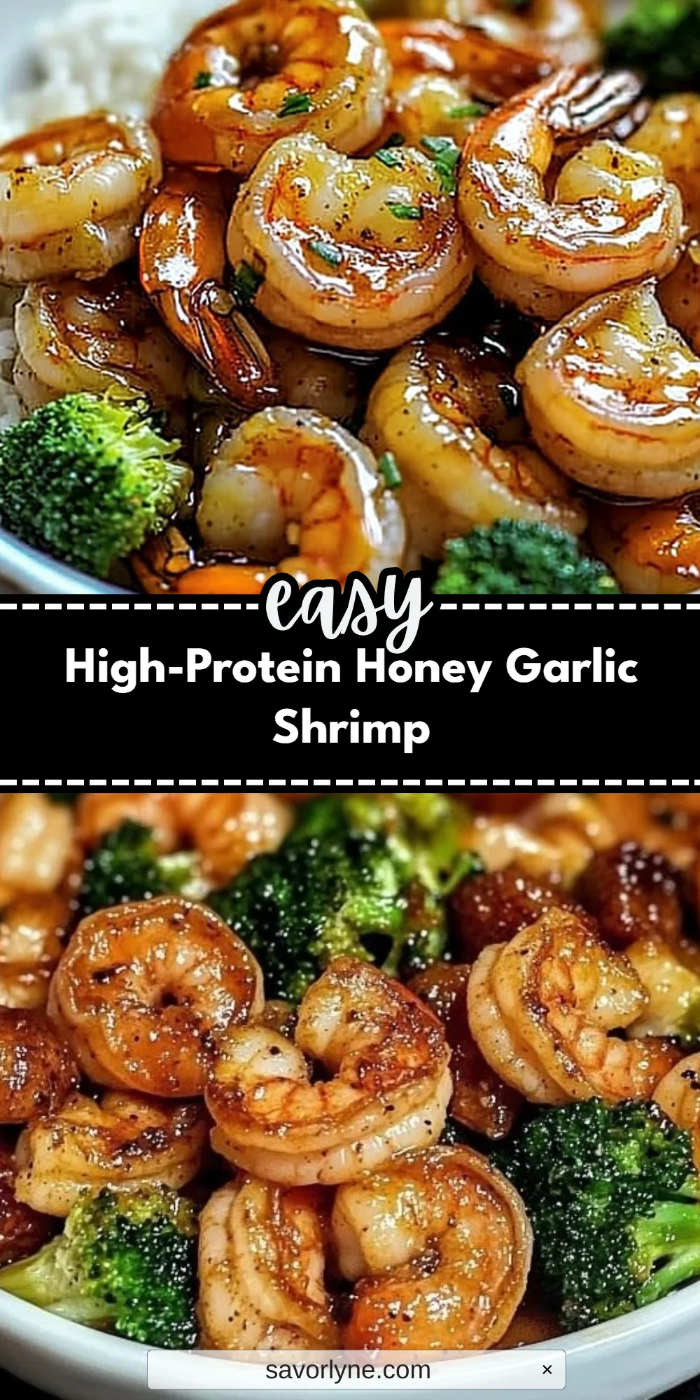 High-Protein Honey Garlic Shrimp