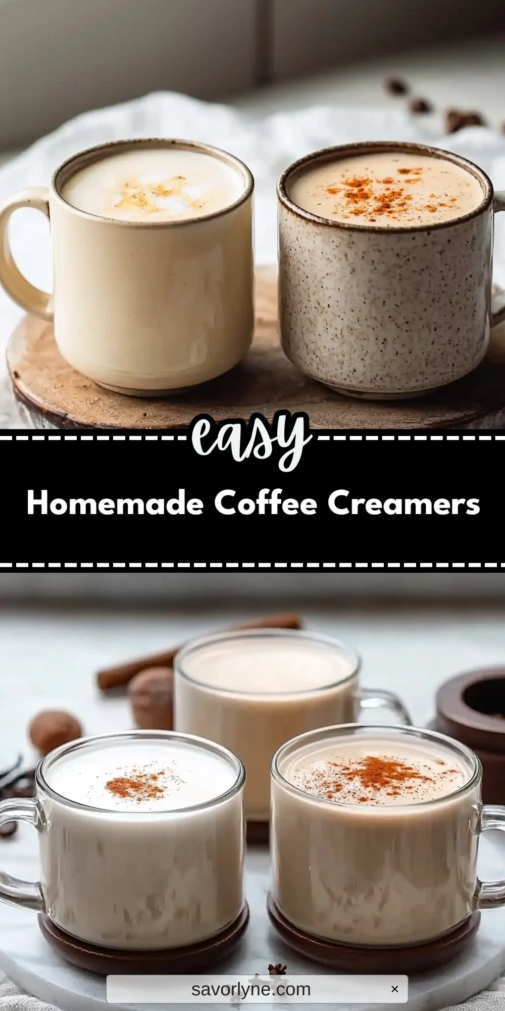 Homemade Coffee Creamers