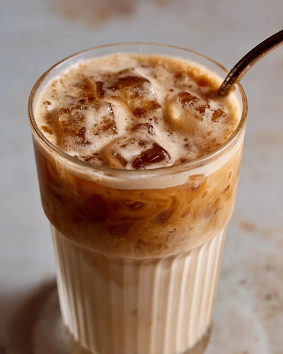 Iced Spanish Latte