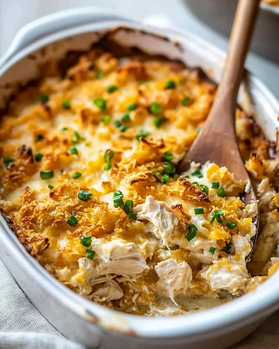 Million Dollar Chicken Casserole | Easy Casserole Recipes, Chicken Dinner Recipes, Recipes