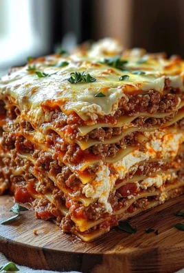 Delicious Million Dollar Lasagna recipe with layers of cheese and sauce