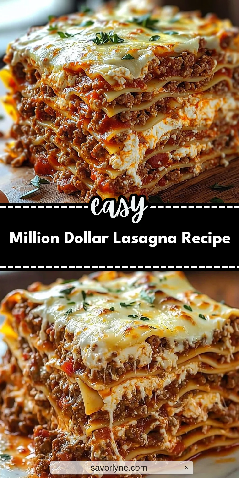 Million Dollar Lasagna Recipe