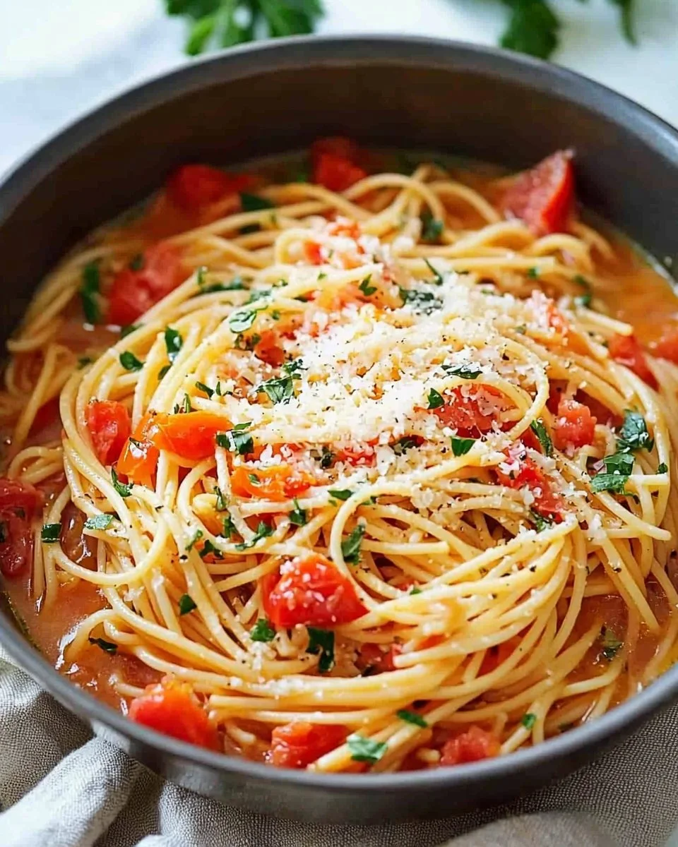 One Pot Pasta (The Best Recipe!)