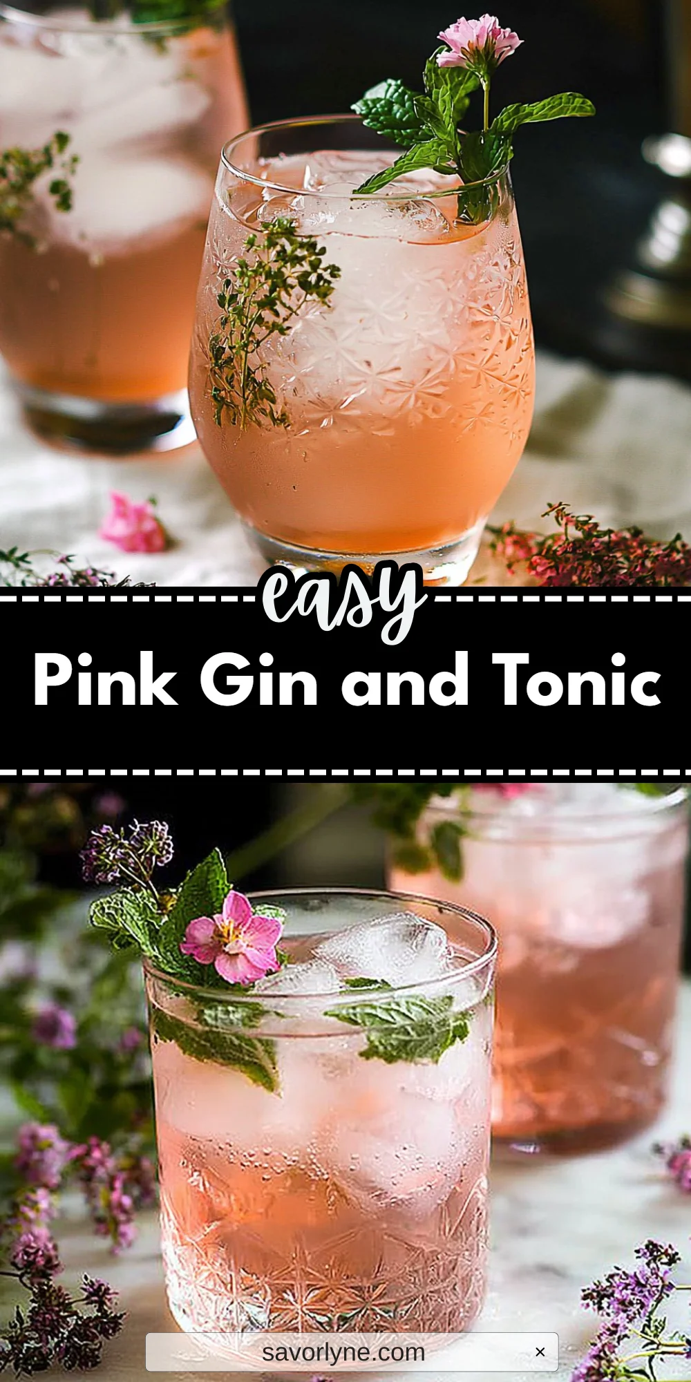 Pink Gin and Tonic