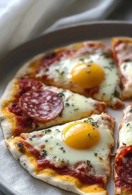 Delicious Pizza Eggs dish combining fresh ingredients and flavors