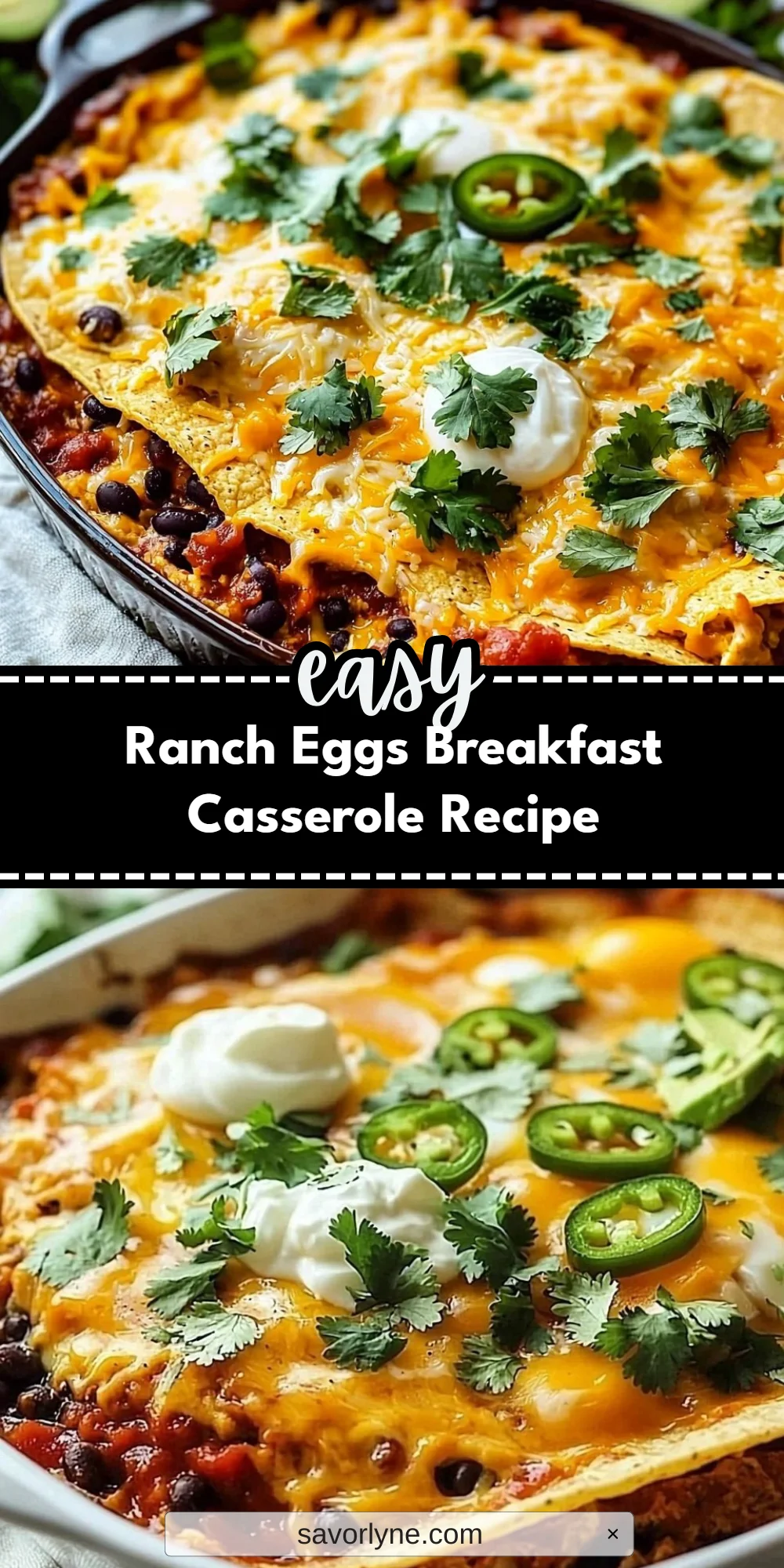 Ranch Eggs Breakfast Casserole Recipe