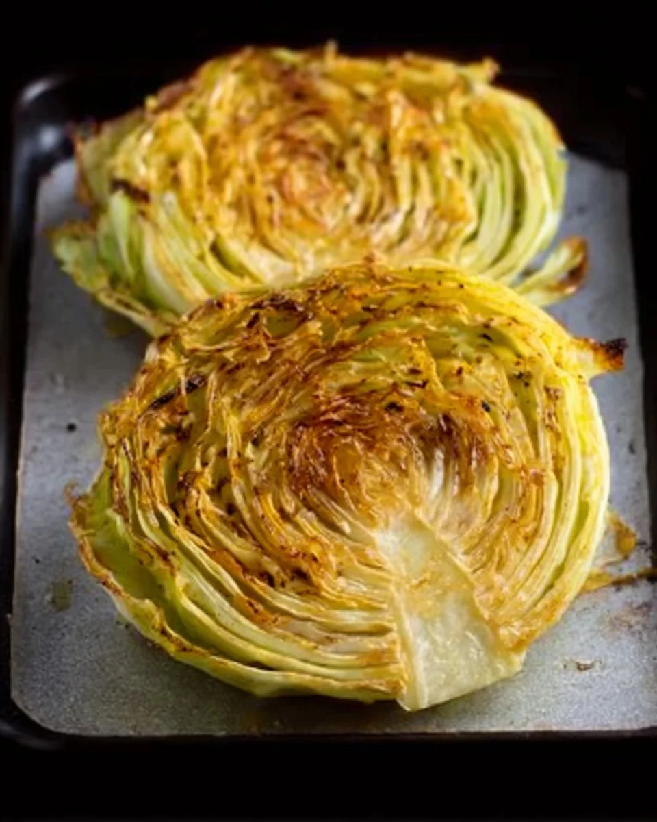 Roasted Cabbage Steaks (Easy, Healthy & Low Carb)
