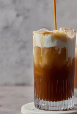 Delicious homemade Salted Caramel Cream Cold Brew recipe inspired by Starbucks