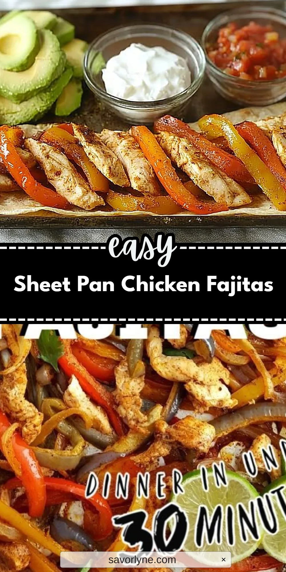 Sheet Pan Chicken Fajitas