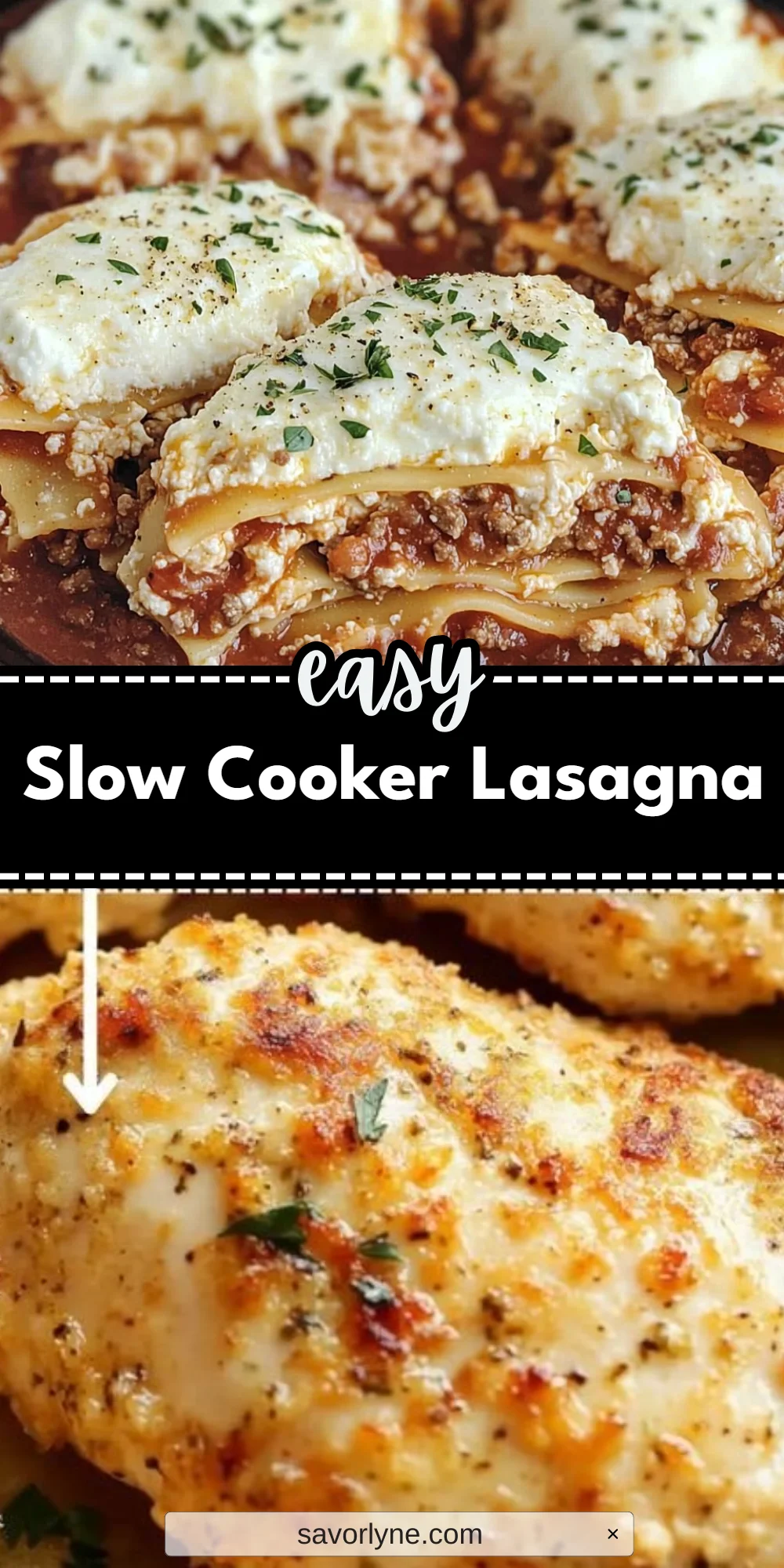 Slow Cooker Lasagna