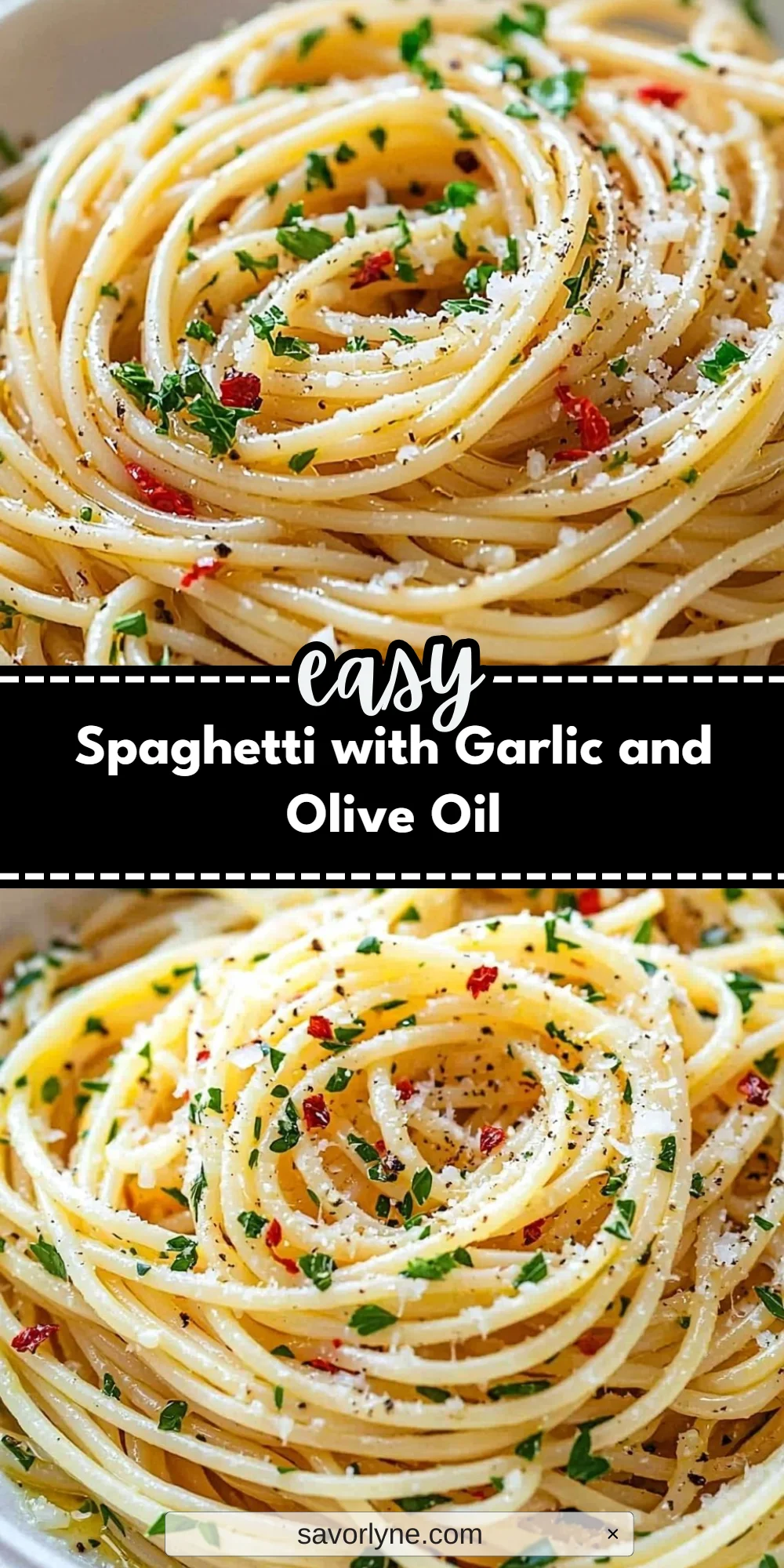 Spaghetti with Garlic and Olive Oil