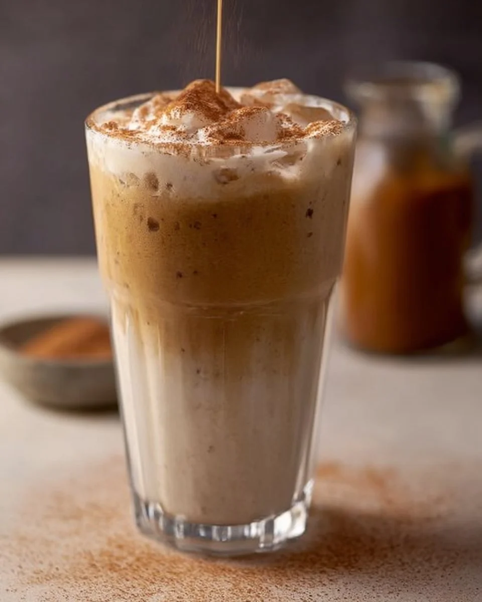 Starbucks Iced Pumpkin Cream Chai Tea Latte