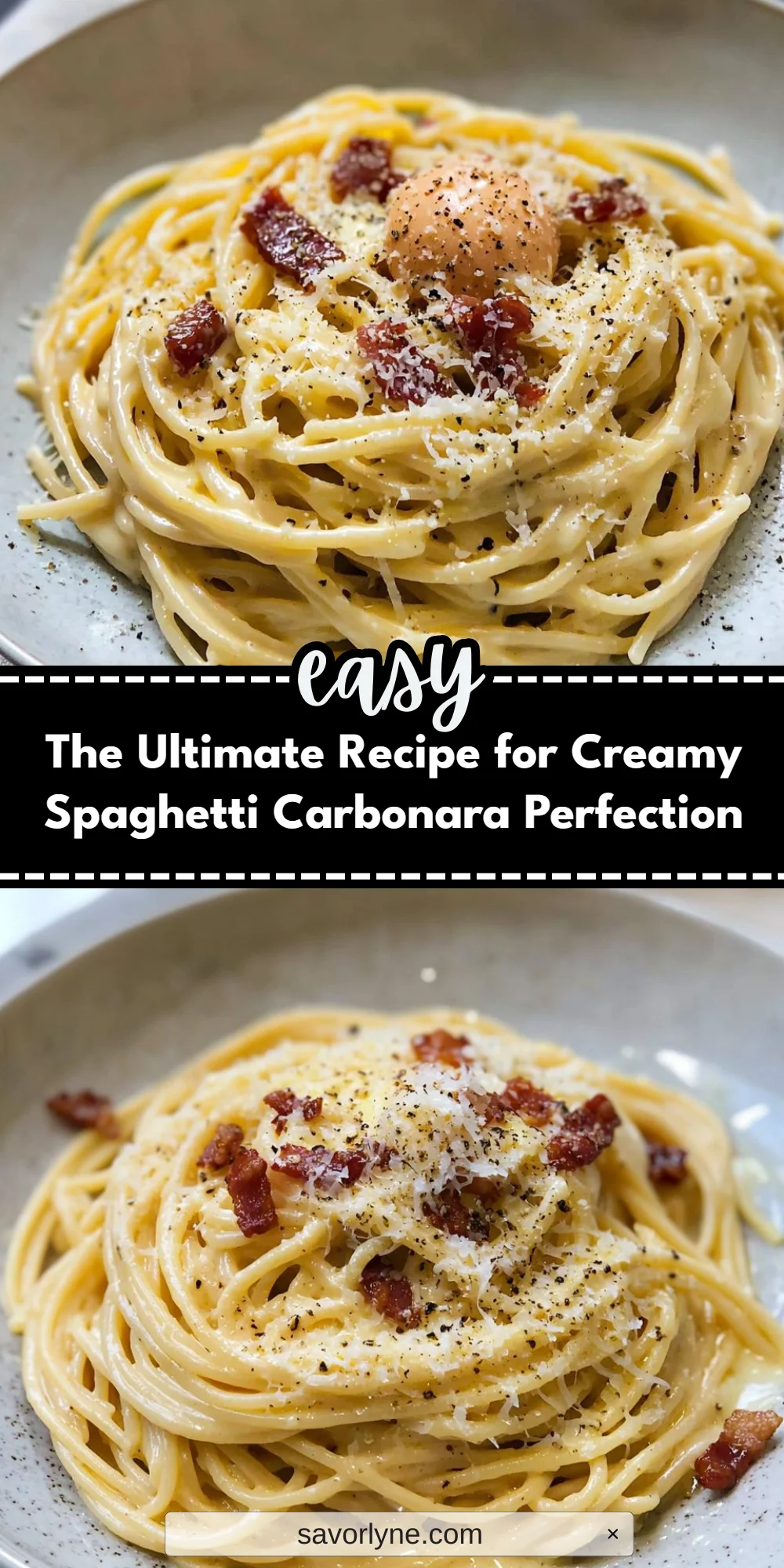 The Ultimate Recipe for Creamy Spaghetti Carbonara Perfection