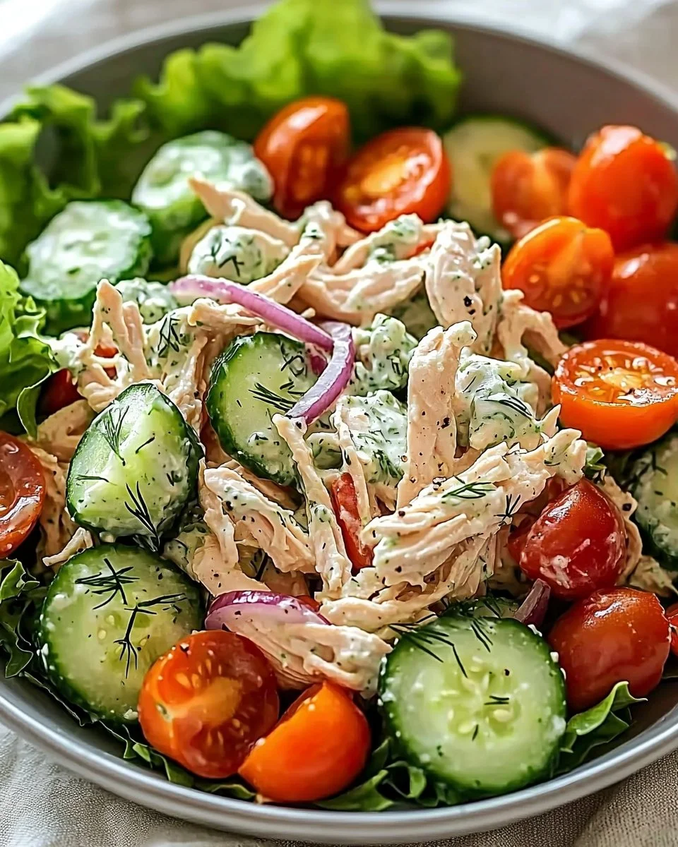 Tzatziki Chicken Salad