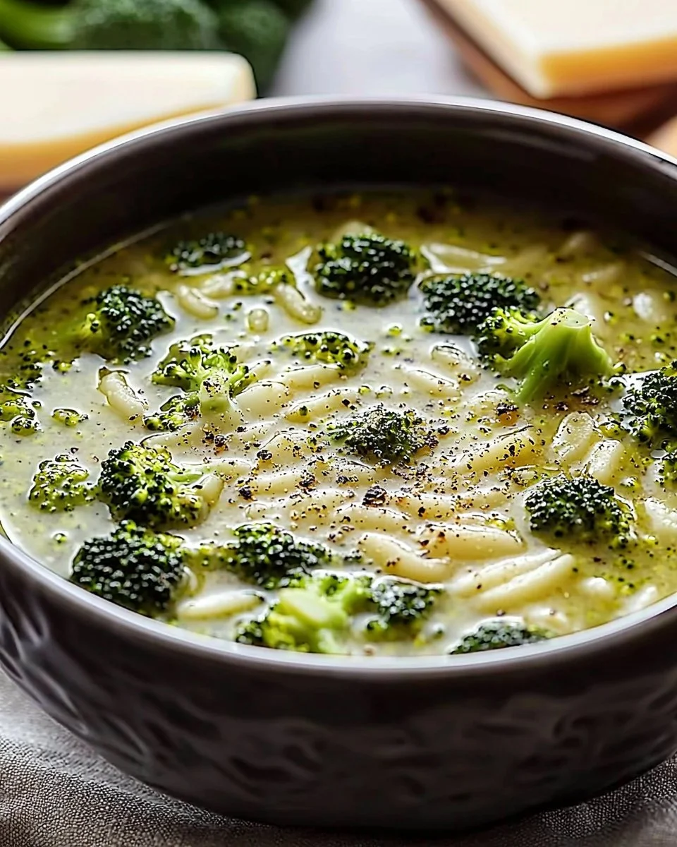 Warming Italian Broccoli Soup