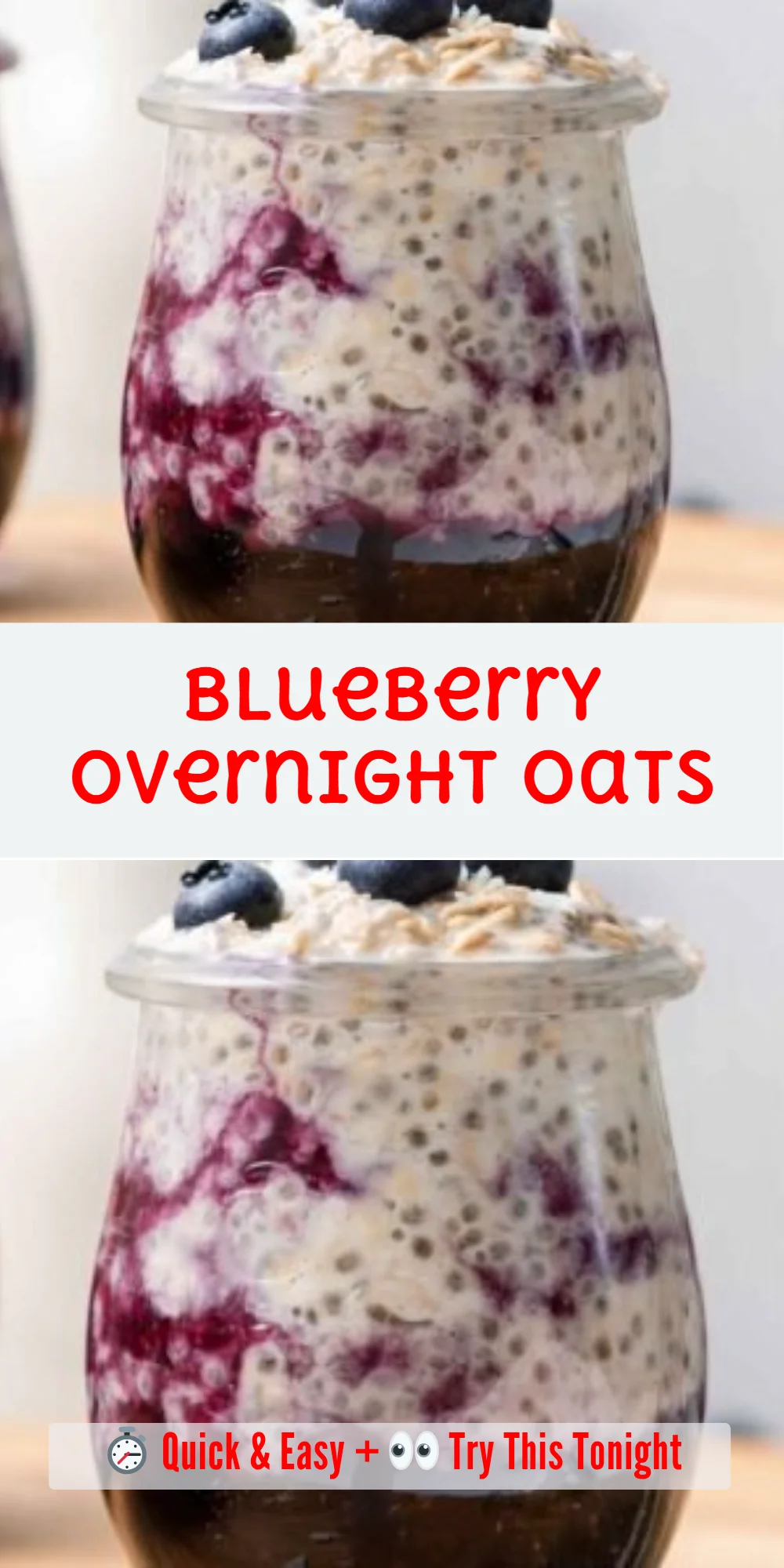 Blueberry Overnight Oats