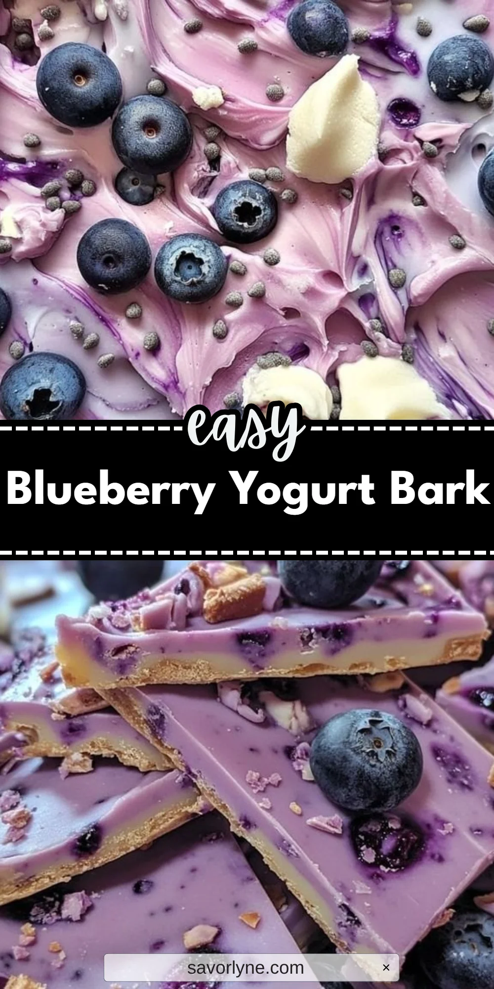 Blueberry Yogurt Bark