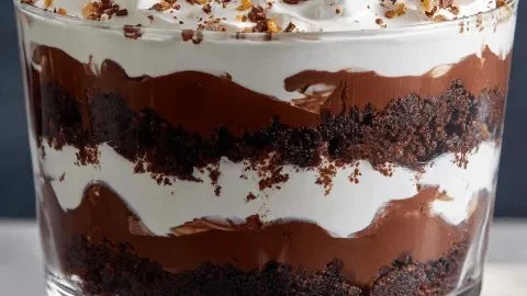 Chocolate Toffee Trifle