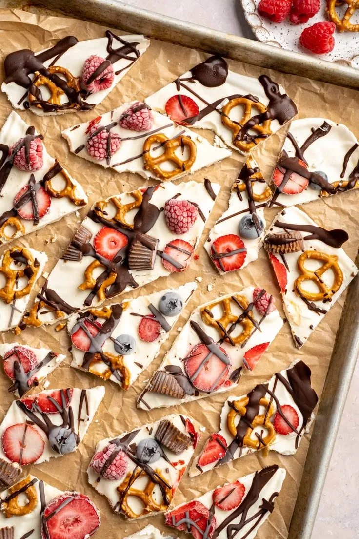 Frozen Yogurt Bark