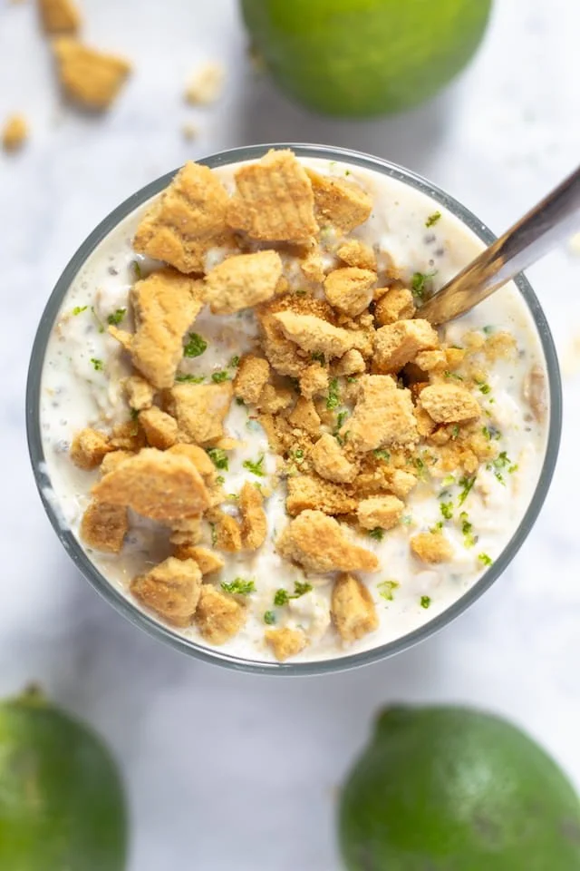 Key Lime Pie Overnight Oats