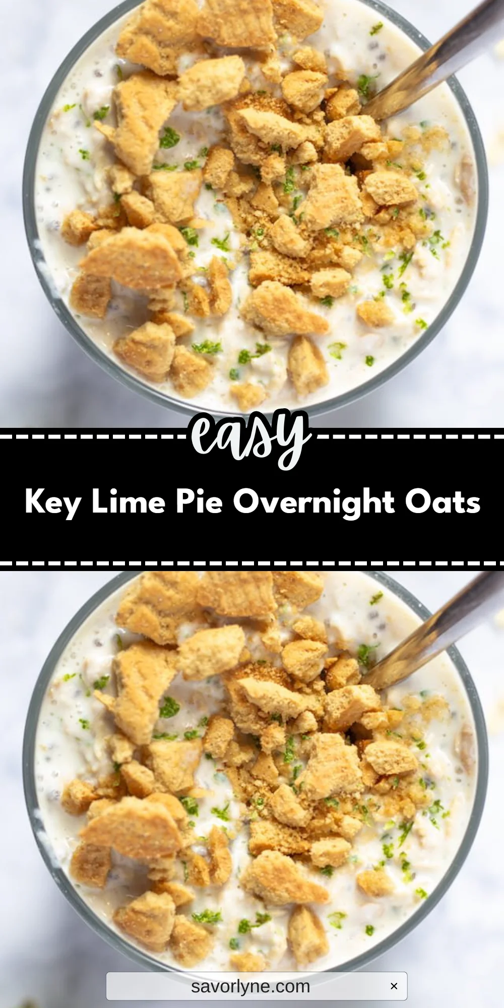 Key Lime Pie Overnight Oats