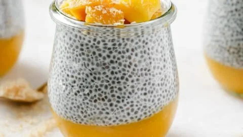Mango Coconut Chia Pudding (20-Minute Recipe!)