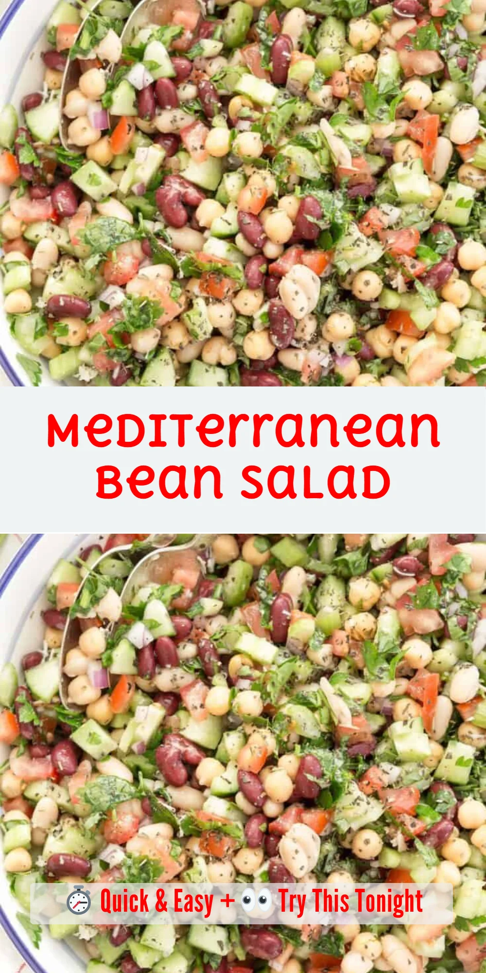 Mediterranean Bean Salad