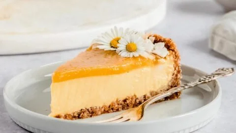 No Bake Mango Cheesecake (No Gelatin)