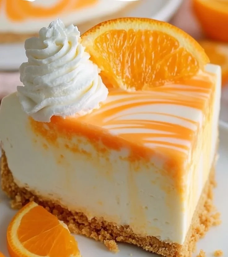Orange Creamsicle Cheesecake