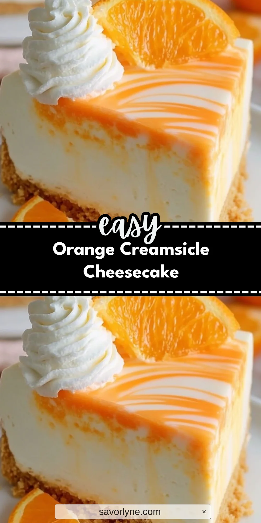 Orange Creamsicle Cheesecake