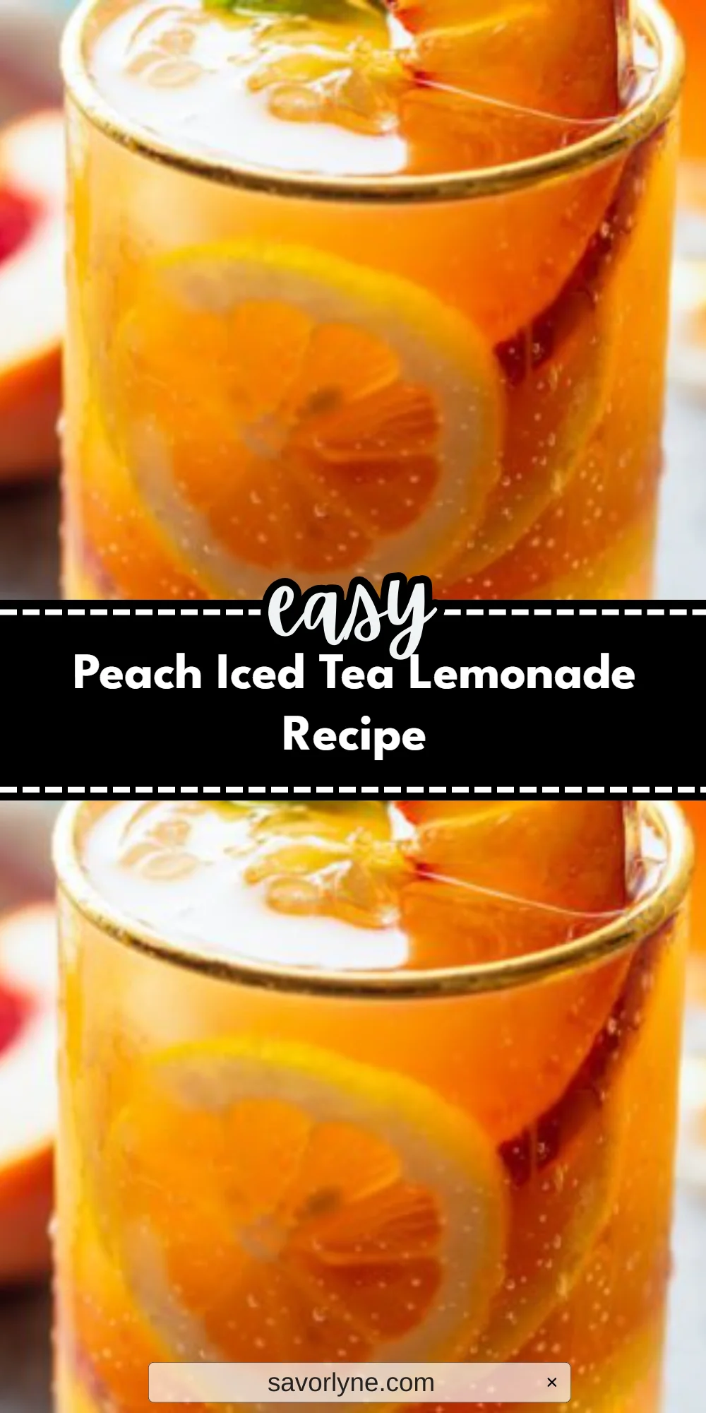 Peach Iced Tea Lemonade Recipe