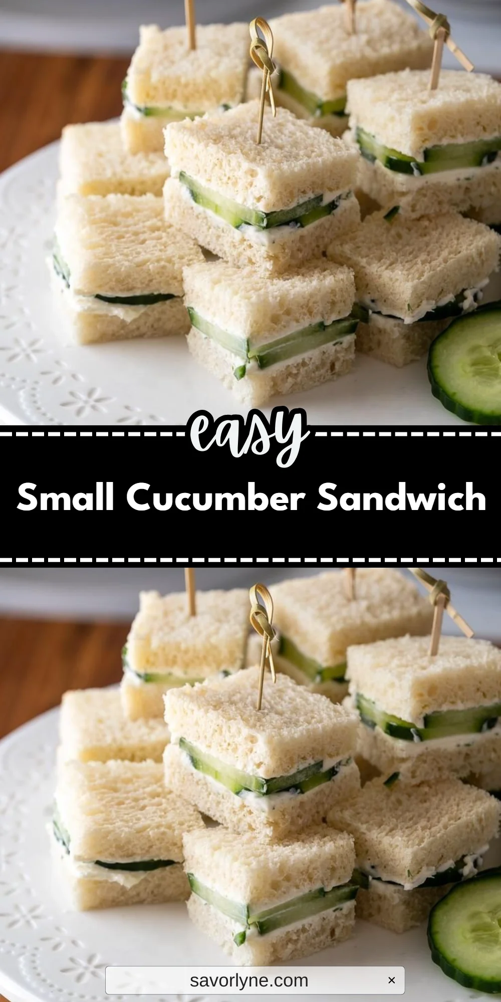 Small Cucumber Sandwich