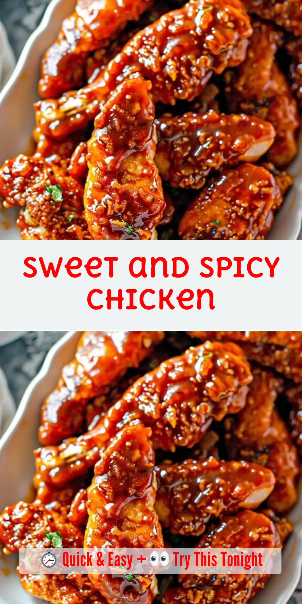Sweet and Spicy Chicken