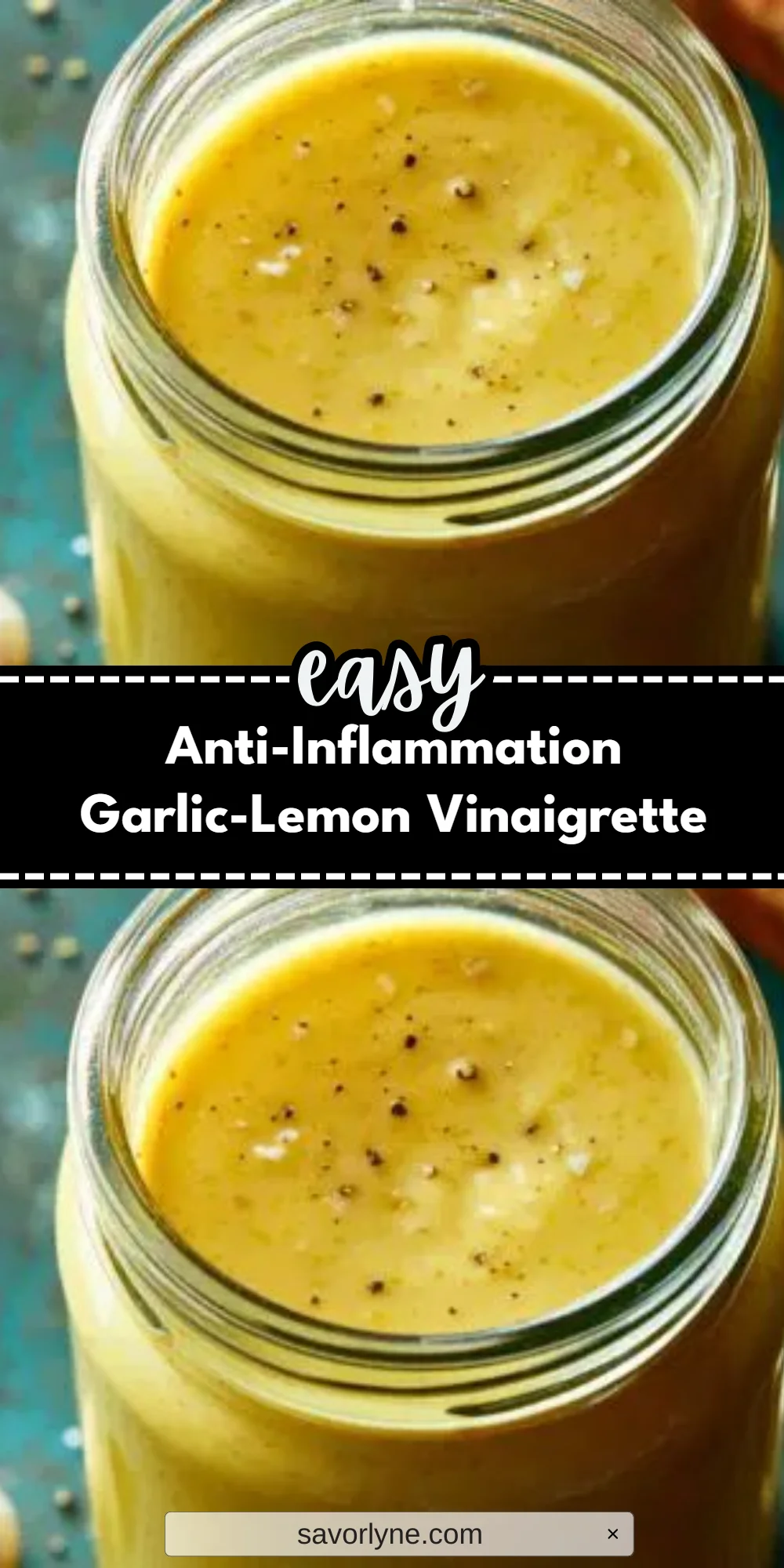 Anti-Inflammation Garlic-Lemon Vinaigrette