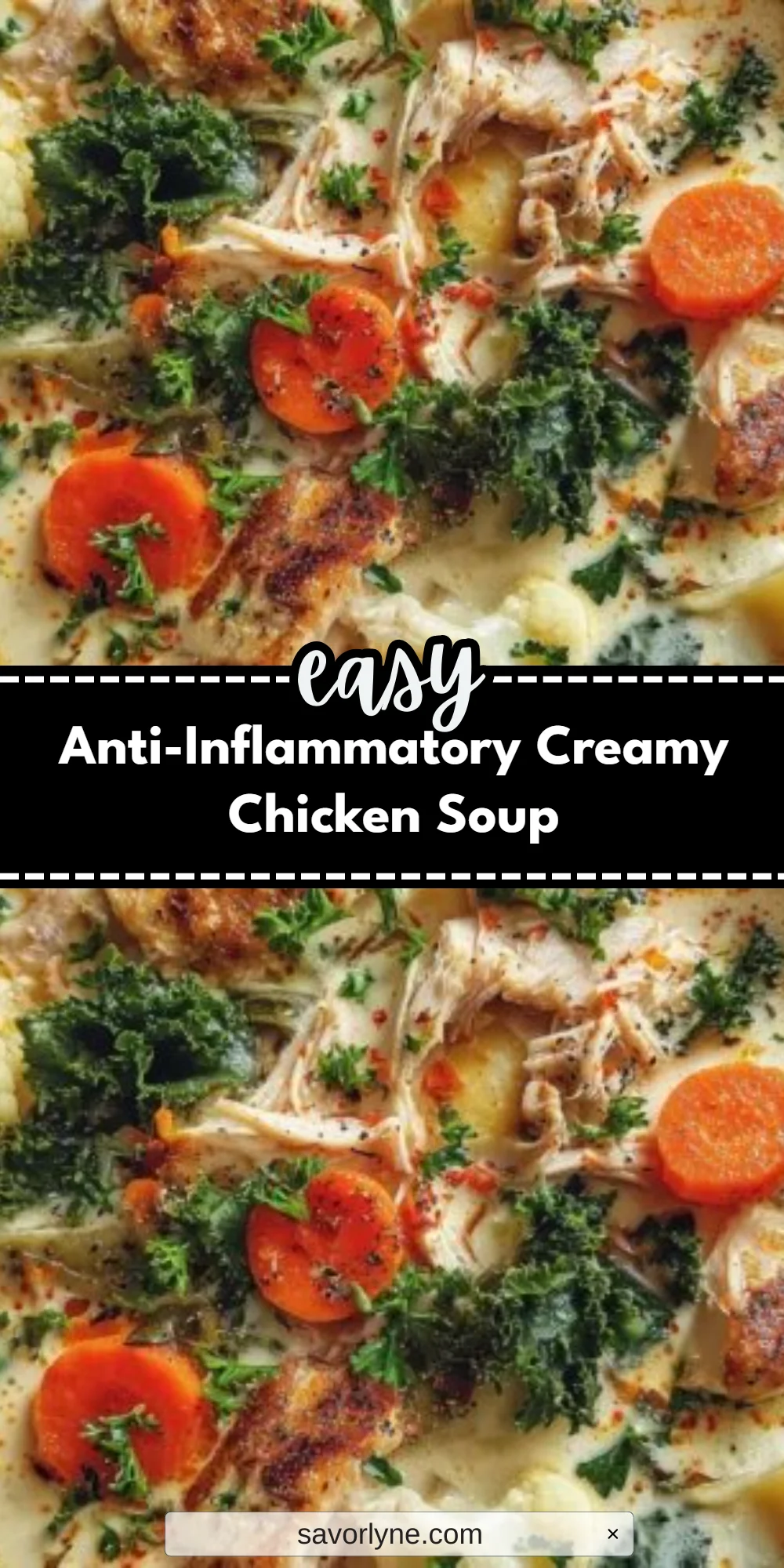 Anti-Inflammatory Creamy Chicken Soup