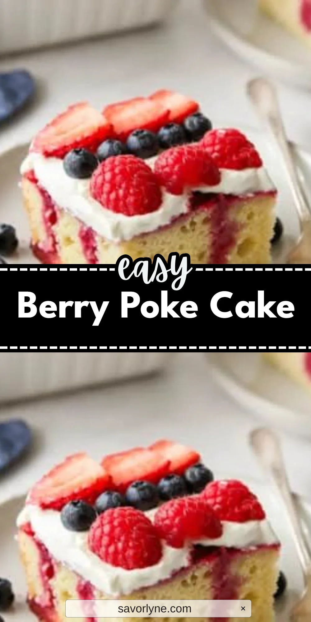 Berry Poke Cake