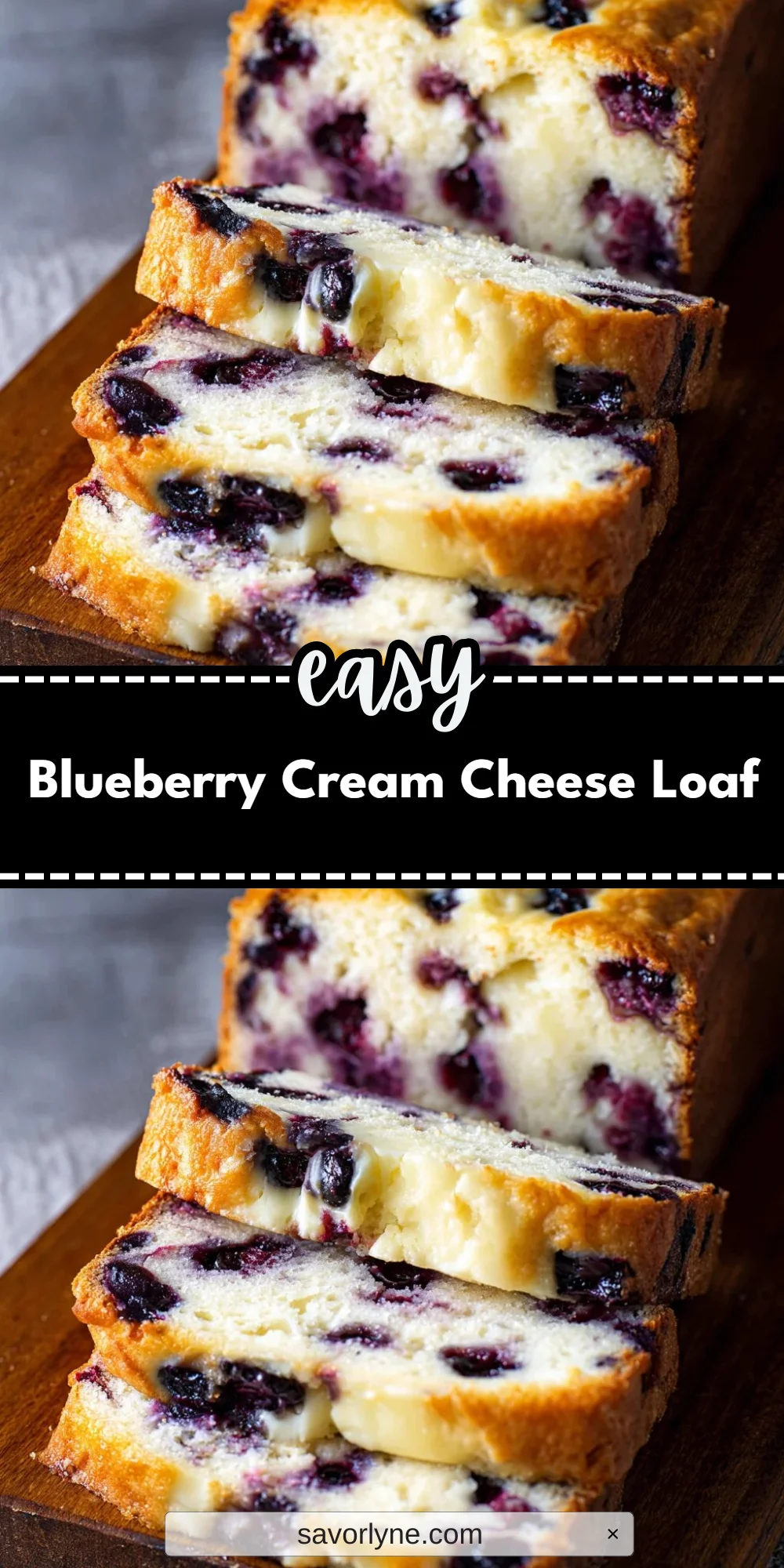 Blueberry Cream Cheese Loaf