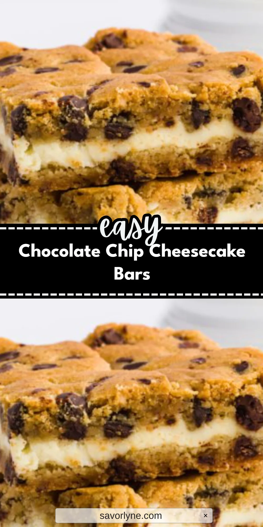 Chocolate Chip Cheesecake Bars