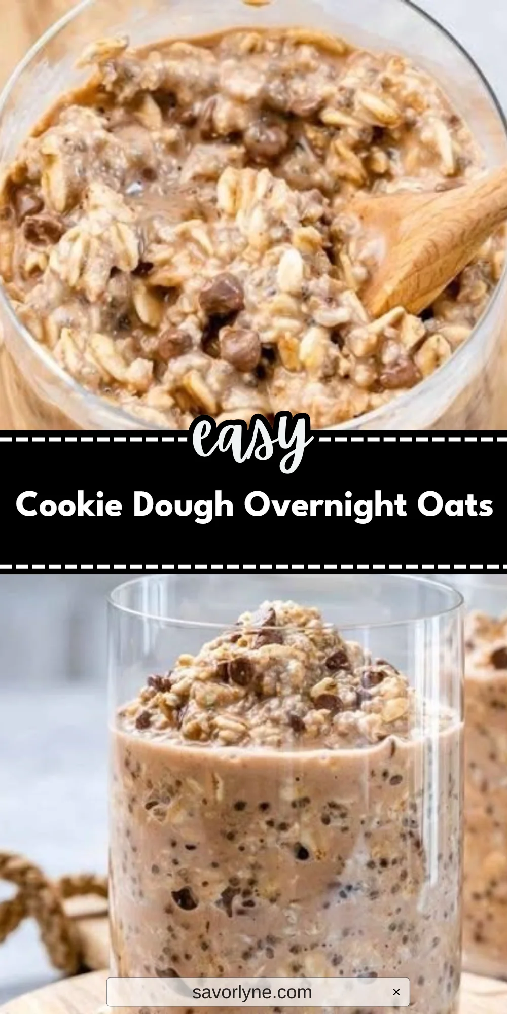 Cookie Dough Overnight Oats
