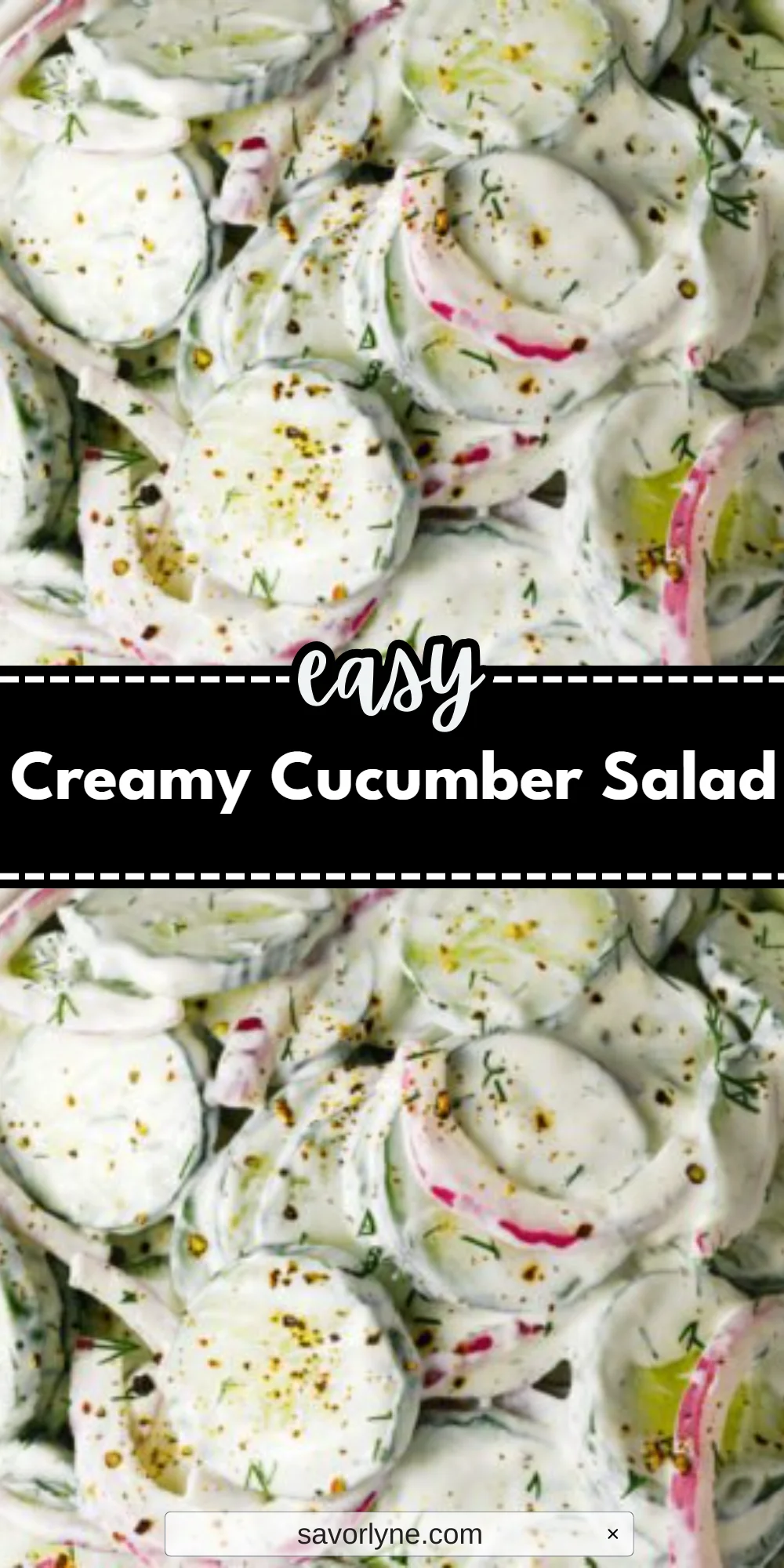 Creamy Cucumber Salad