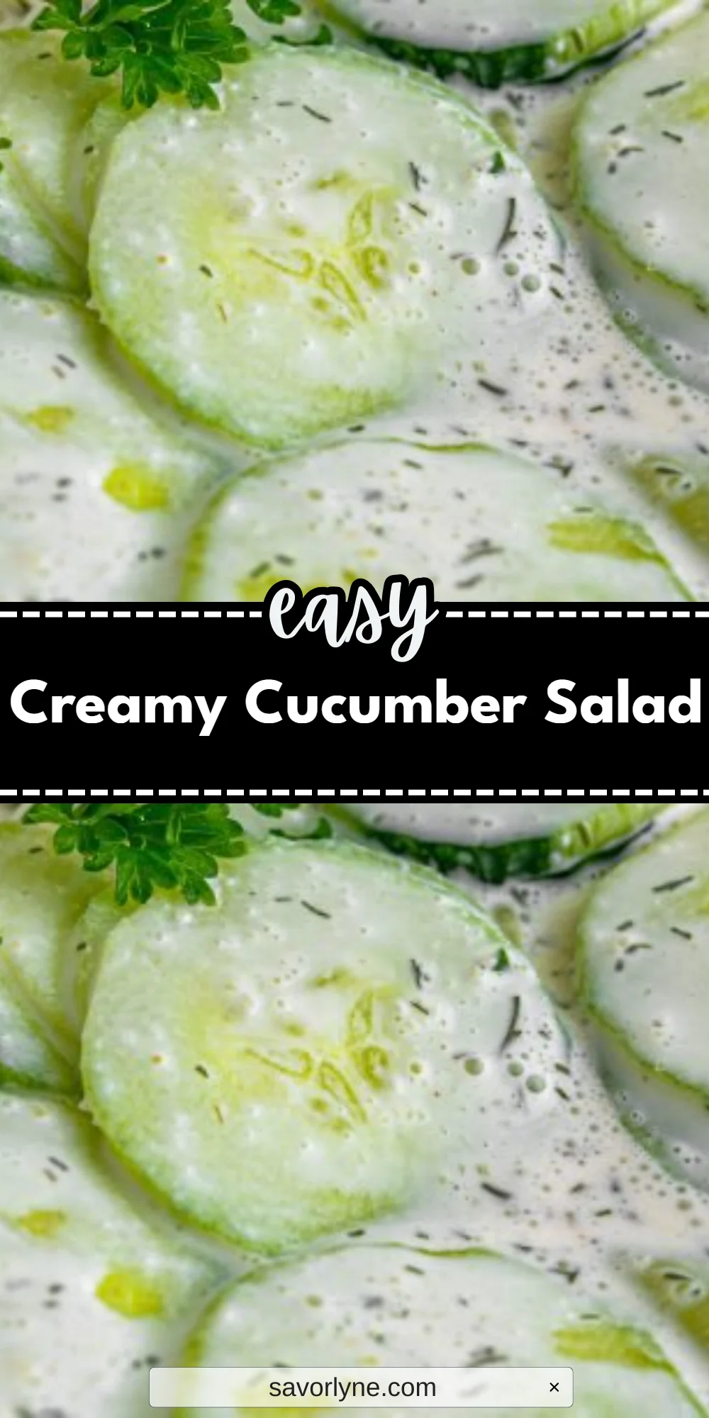 Creamy Cucumber Salad