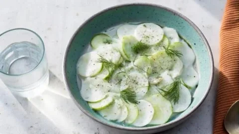 Creamy Cucumber Salad