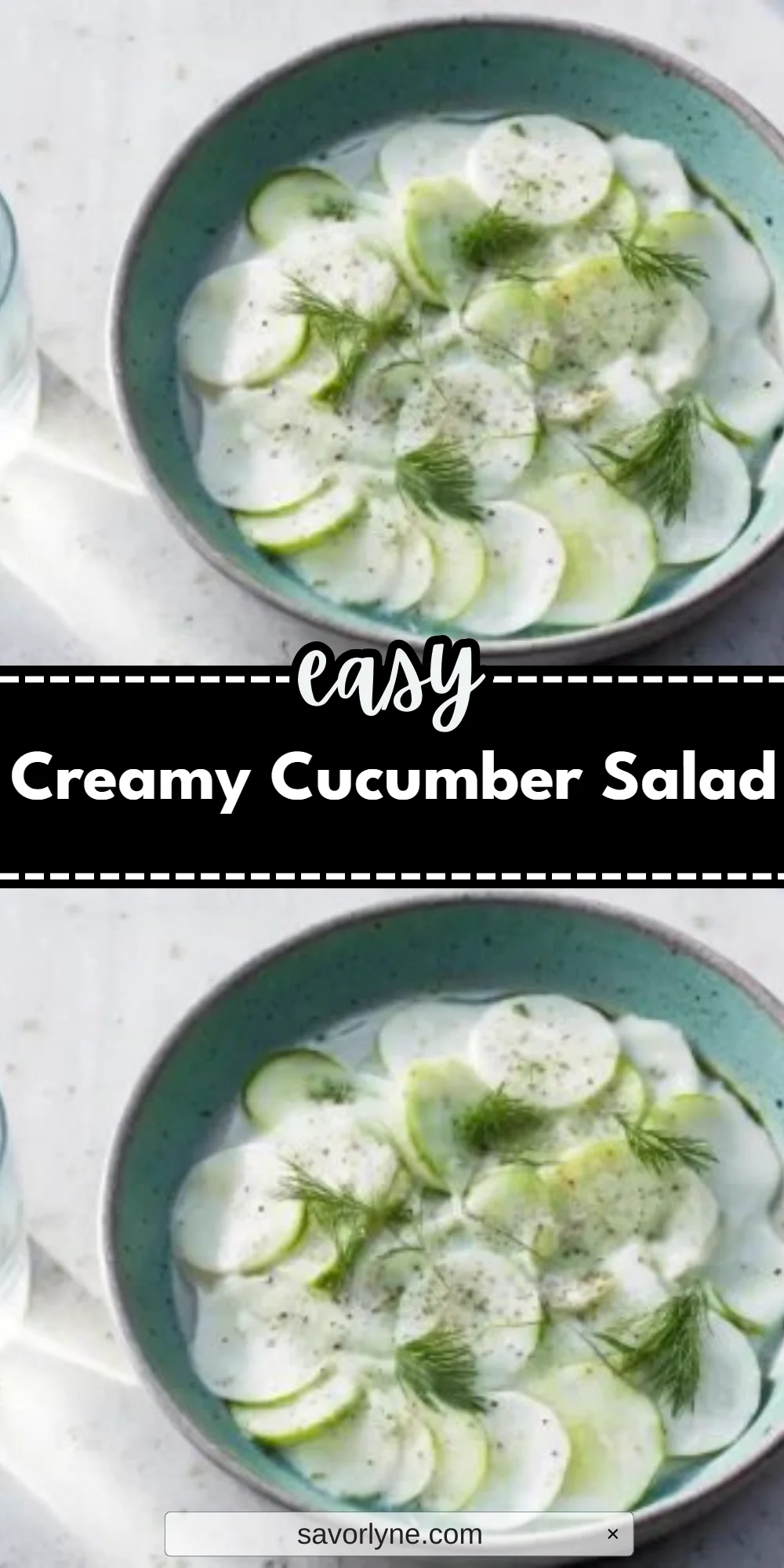 Creamy Cucumber Salad