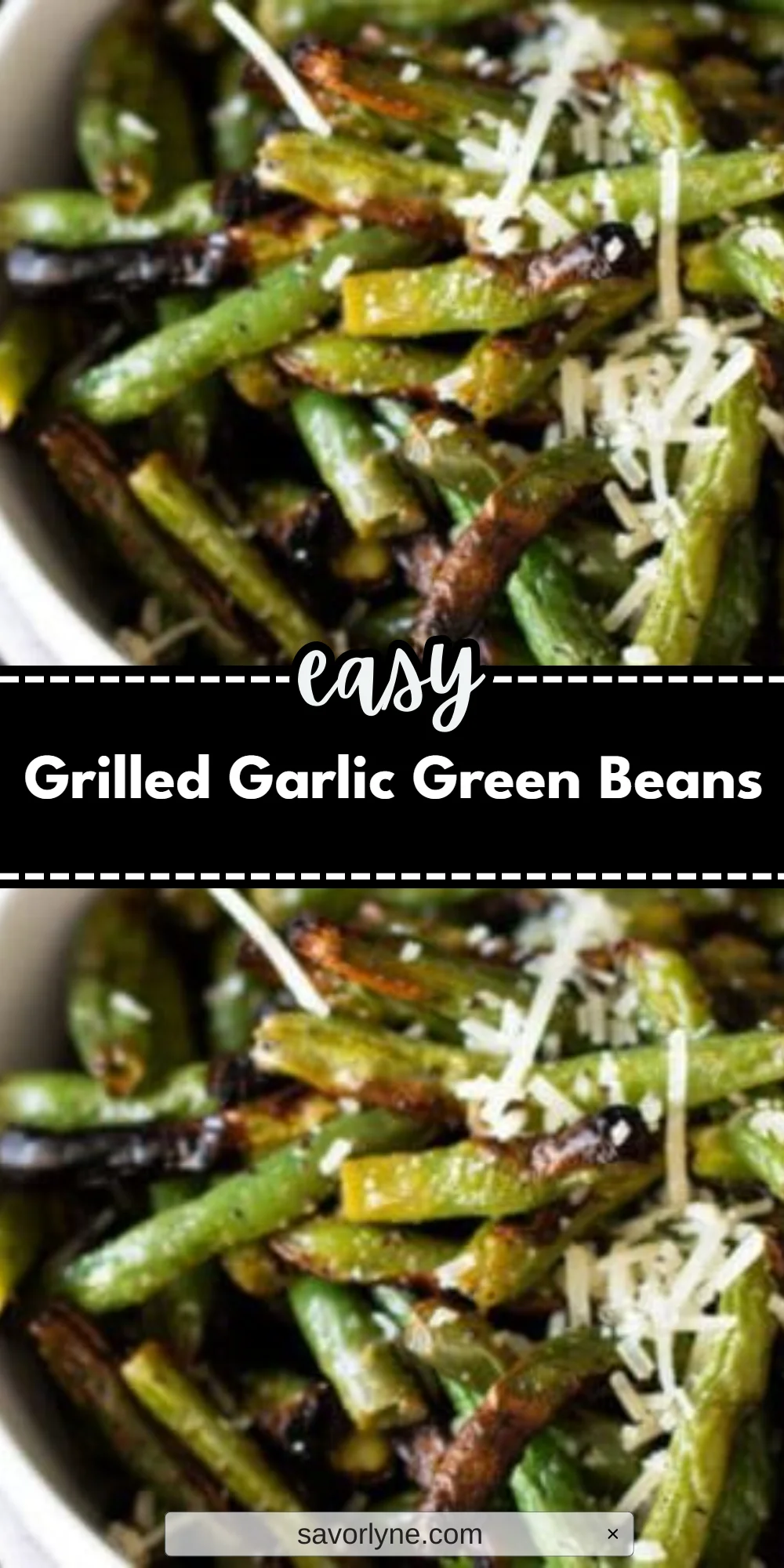 Grilled Garlic Green Beans