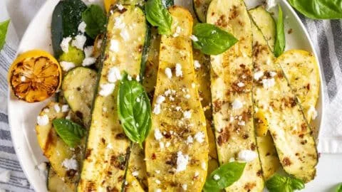 Grilled Zucchini and Yellow Squash