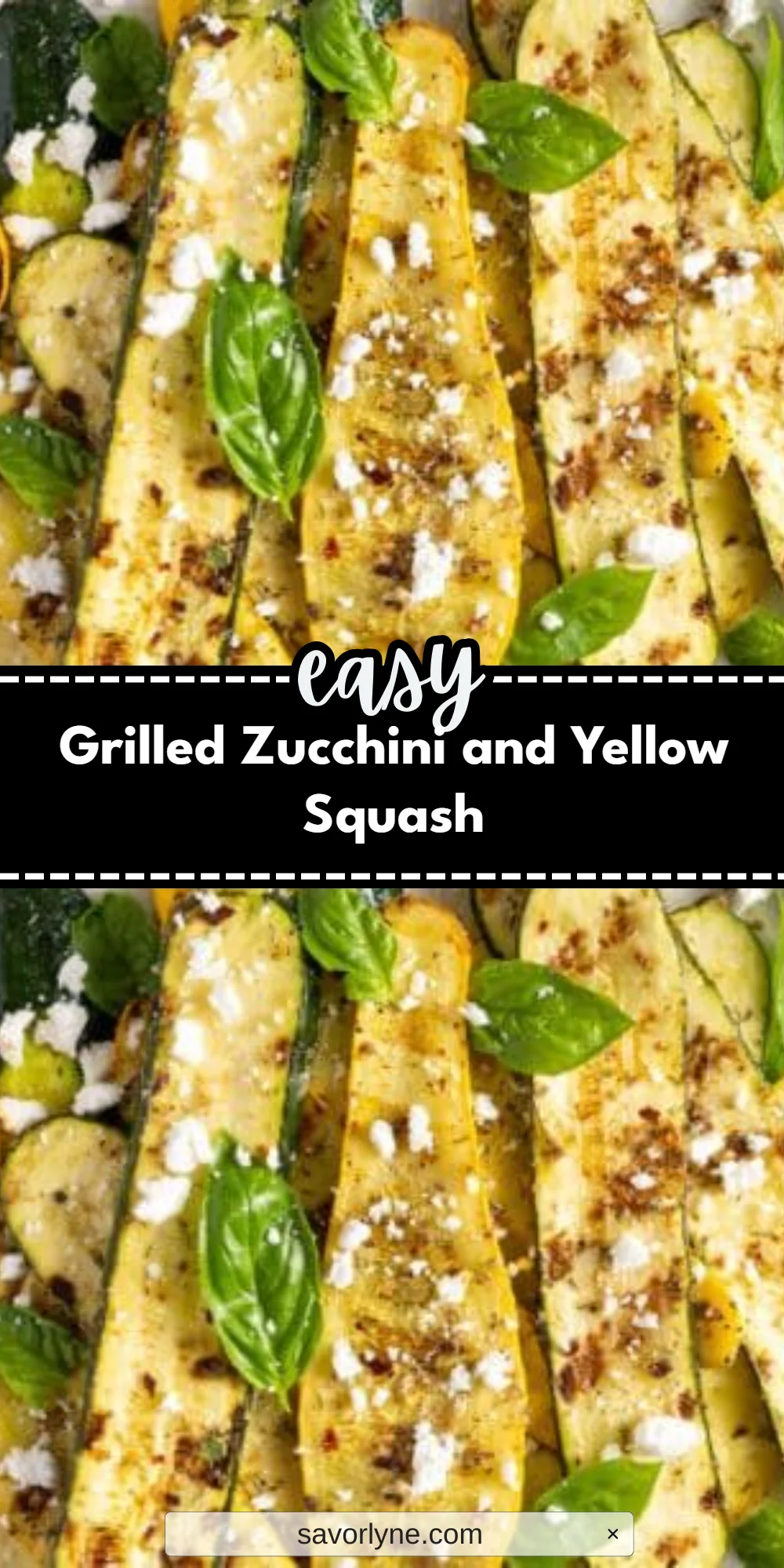 Grilled Zucchini and Yellow Squash