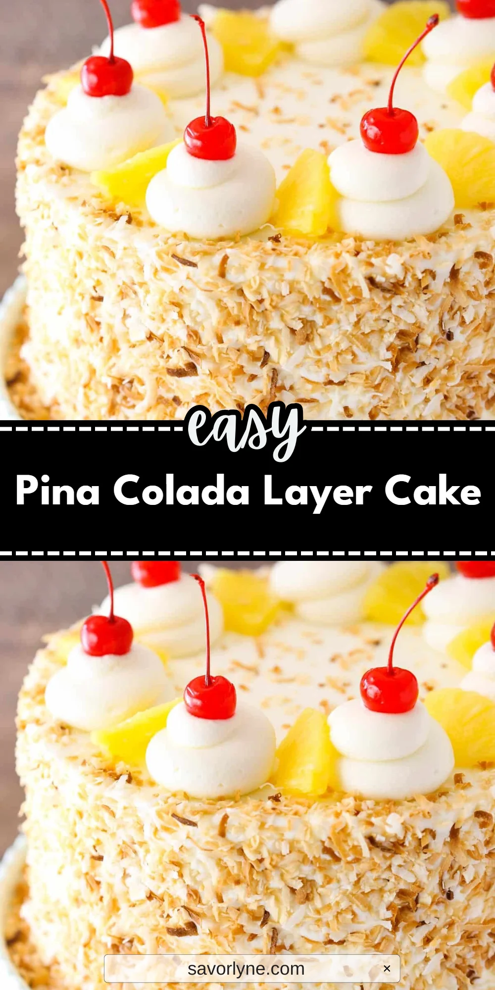 Pina Colada Layer Cake