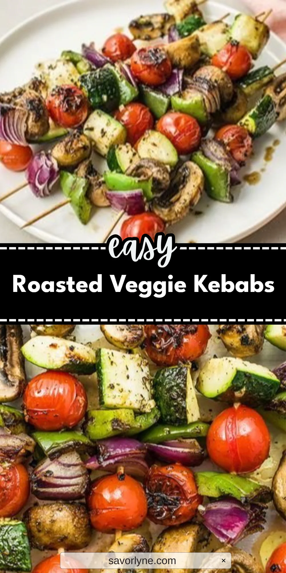 Roasted Veggie Kebabs